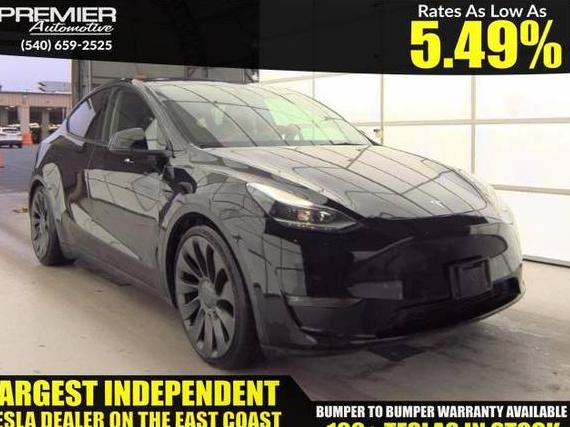 TESLA MODEL Y 2022 7SAYGDEF2NF456600 image